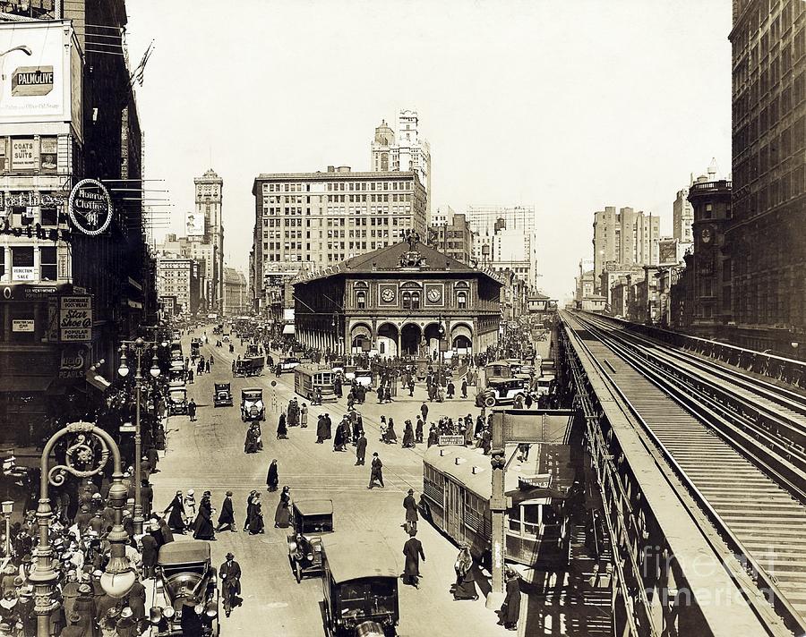 Herald Square, New York City, 1921 Photograph by Science Photo Library Herald Square, New York City, 1921 Photograph by Science Photo Library