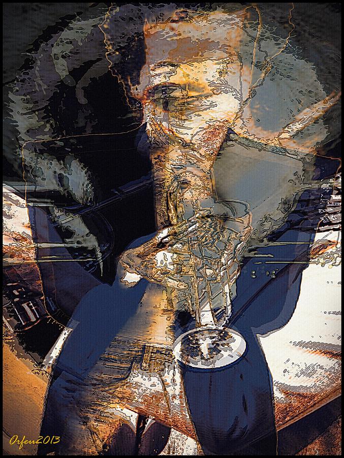 Herb Alpert by Orfeu De SantaTeresa - Herb Alpert Digital Art - Herb ...