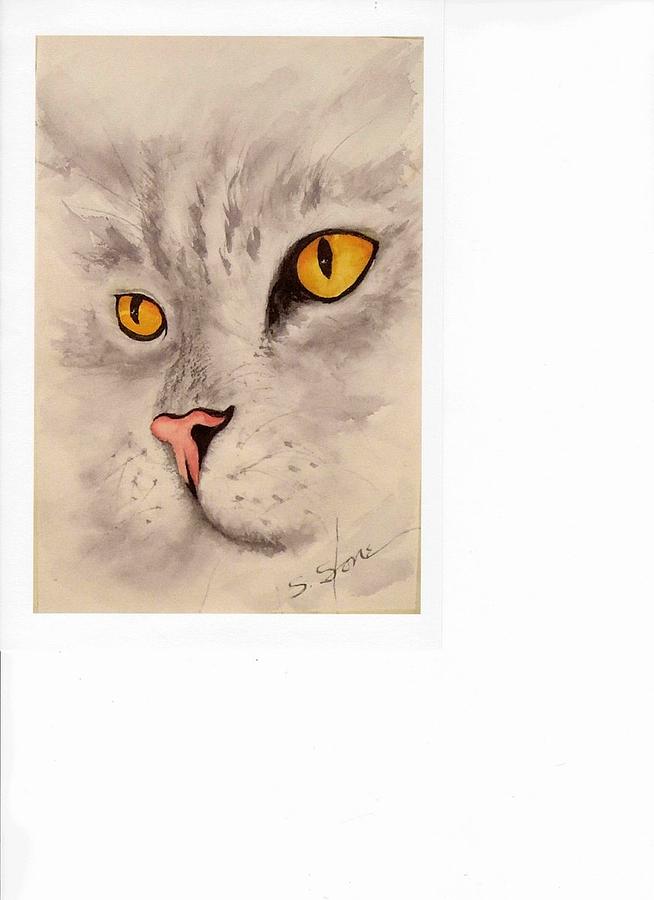 Watercolor Painting - Herb by Sandra Stone Watercolor Painting - Herb by Sandra Stone
