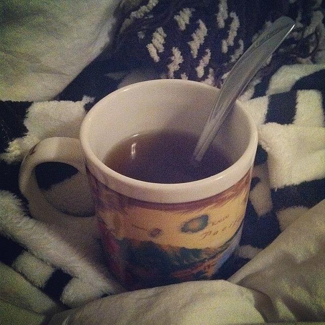 Herbal Tea From My Pawpaws Cup. I Photograph by Mary Wilkinson