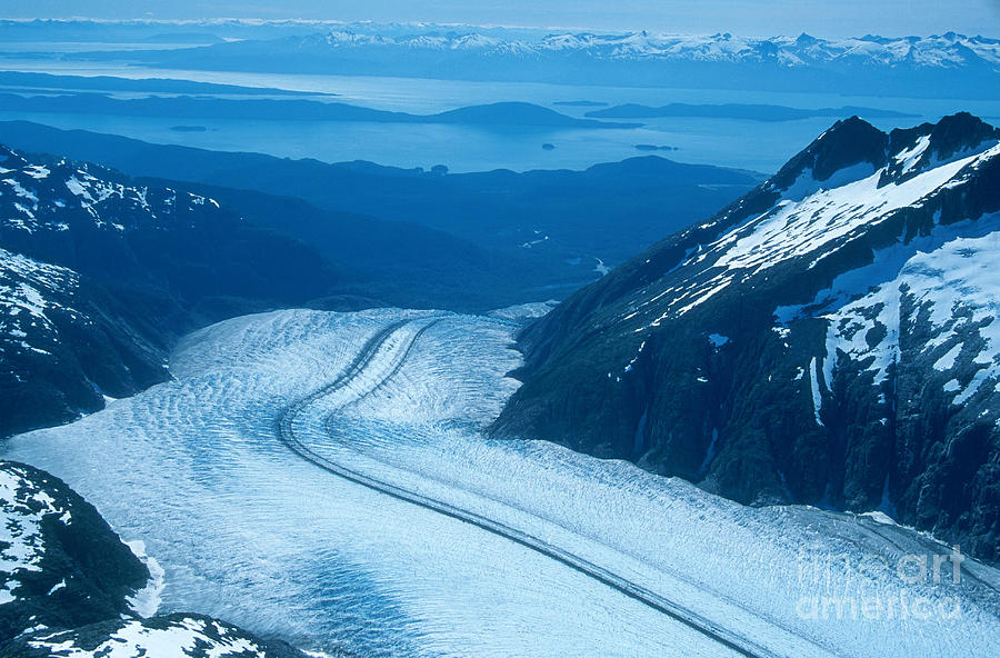 Herbert Glacier Photograph by Gregory G. Dimijian, M.D.