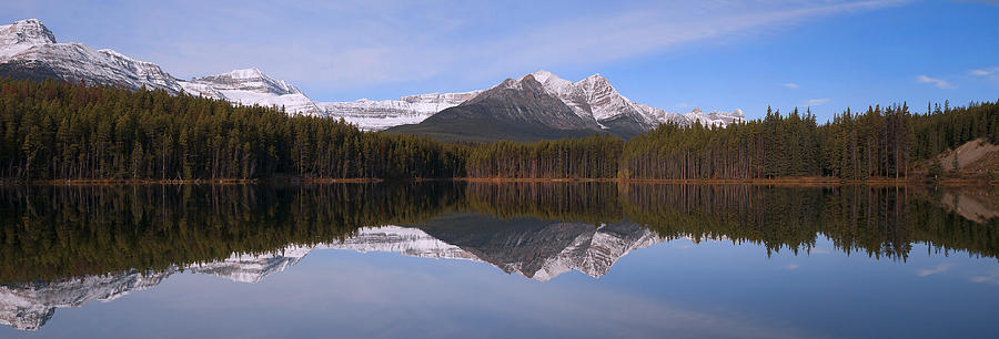 Herbert Lake Banff National Park Photograph by Bill Cubitt