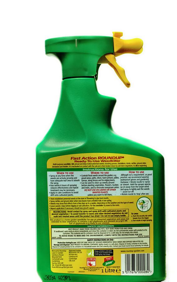 Herbicide Photograph by Science Photo Library Herbicide Photograph by Science Photo Library