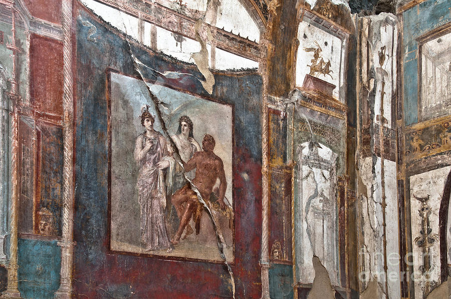 Herculaneum Wall Photograph