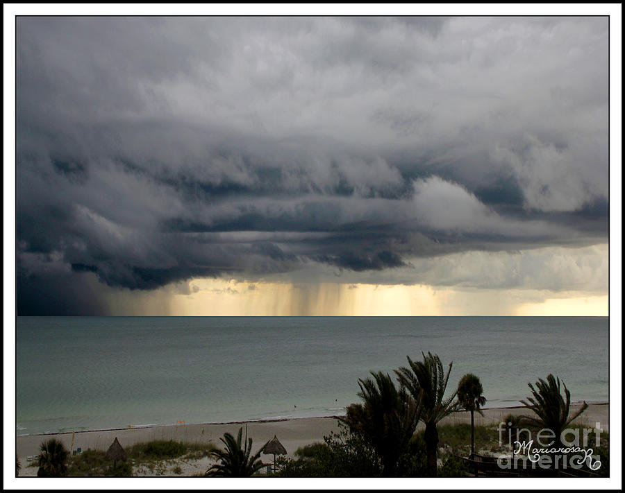 Here Comes the Storm Photograph by Mariarosa Rockefeller
