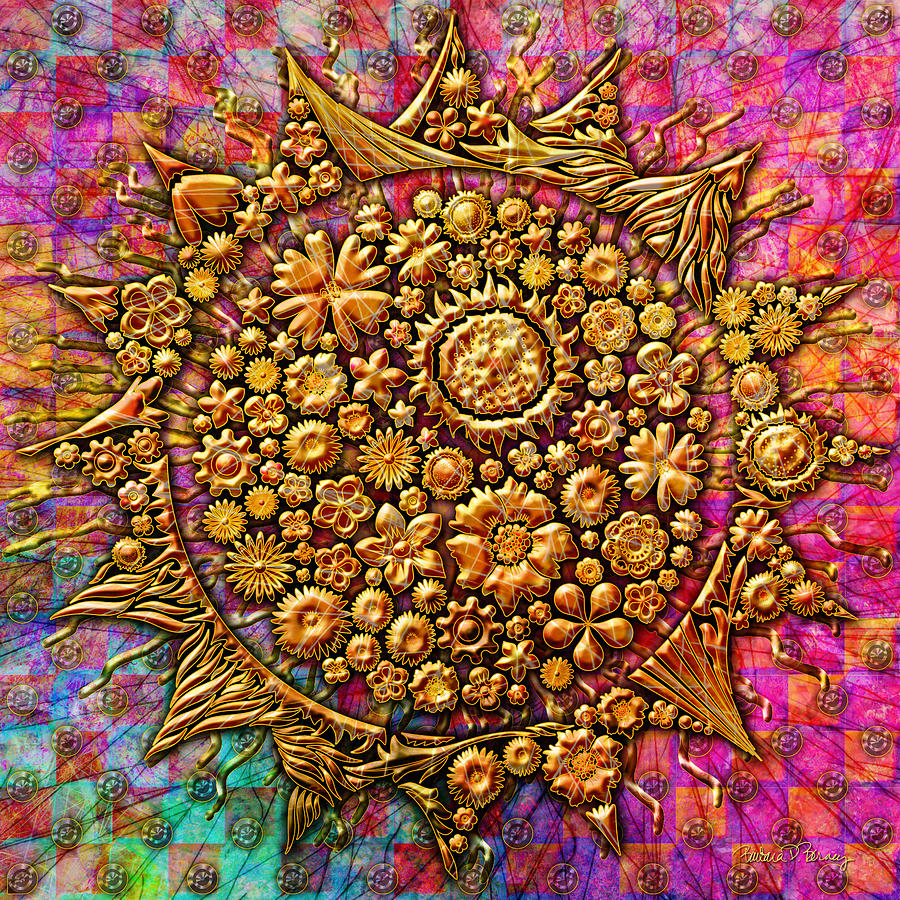 Here Comes the Sun Digital Art by Barbara Berney