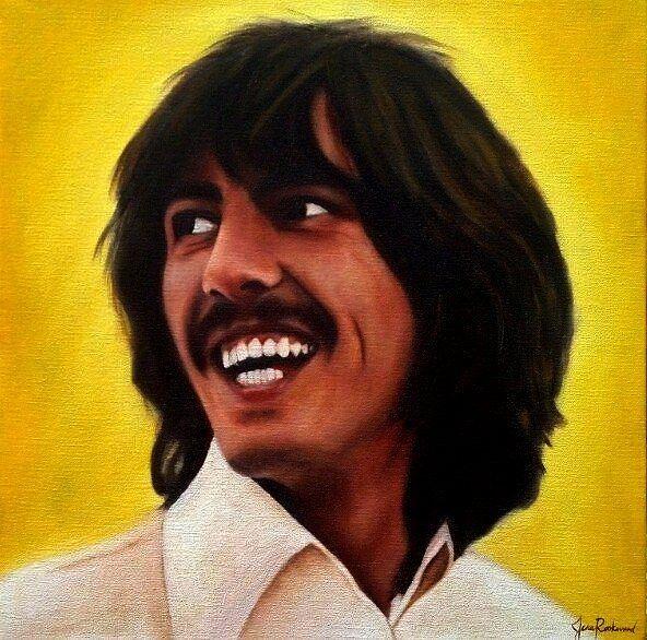 George Harrison Painting - Here Comes the Sun by Jena Rockwood