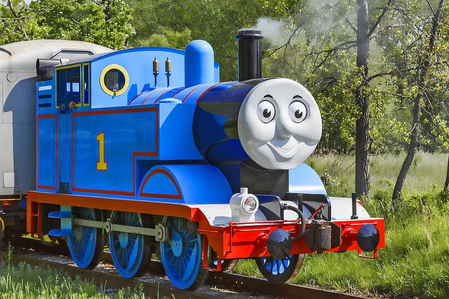 Here Comes Thomas The Train Photograph