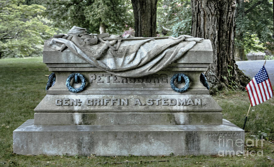 Hartford Photograph - Here Lies General Stedman by Marcel  J Goetz  Sr