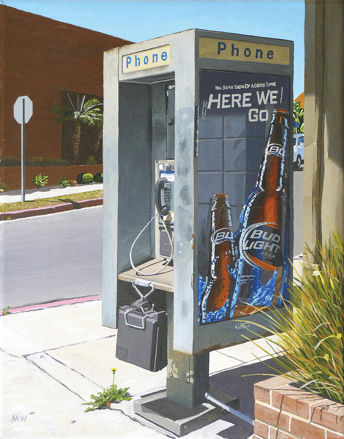 Newport Beach Painting - Here We Go by Michael Ward