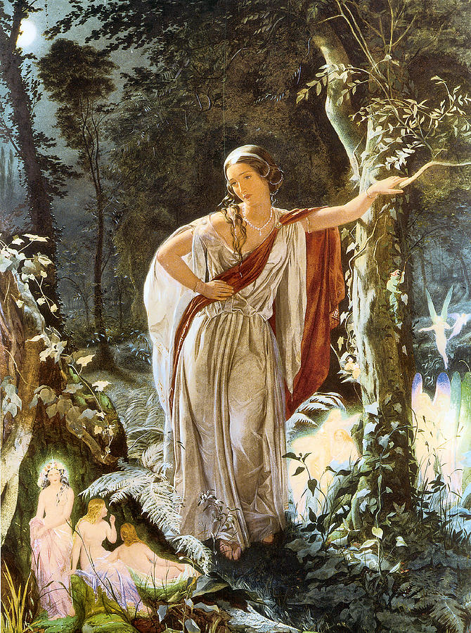 Heriia and The Fairies Digital Art by John Simmons