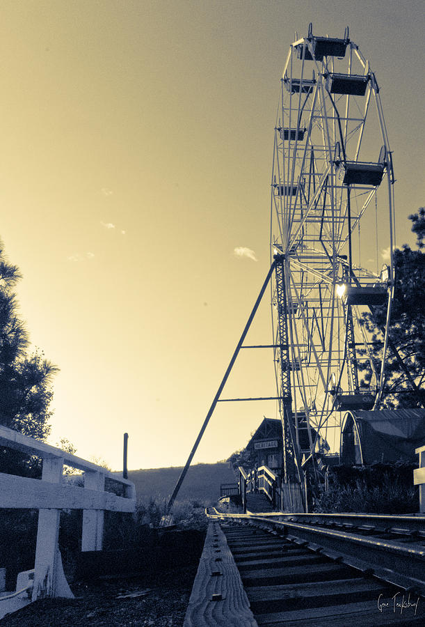 Animal Photograph - Heritage Ferris Wheel  by Gene Tewksbury
