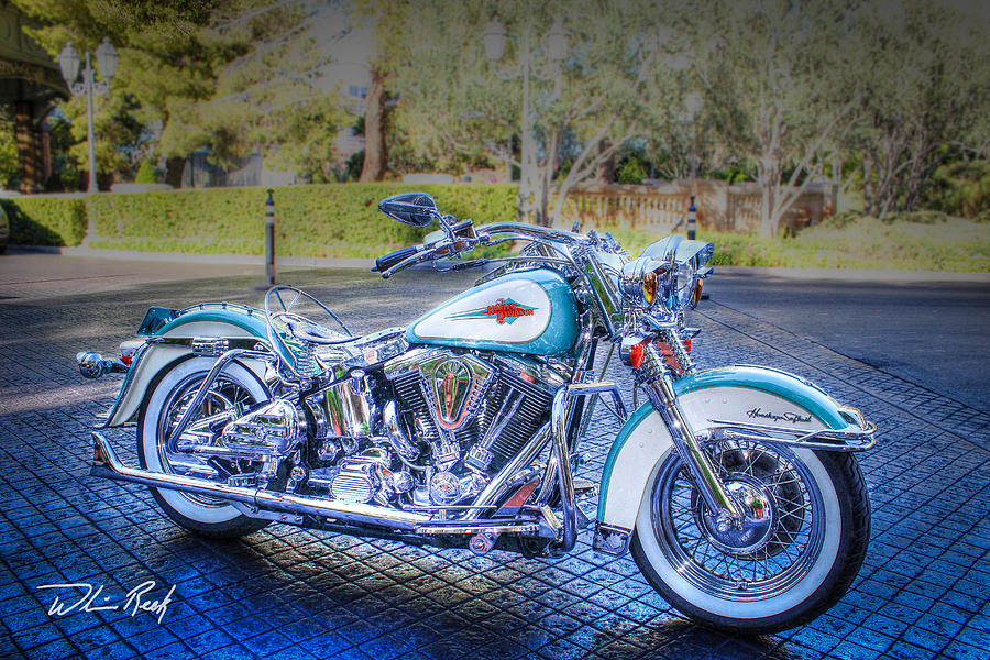 White deals heritage softail