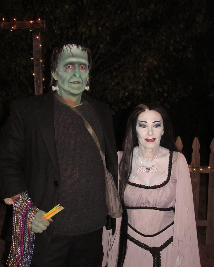 Herman and Lilly Munster Photograph by Donna Wilson - Pixels