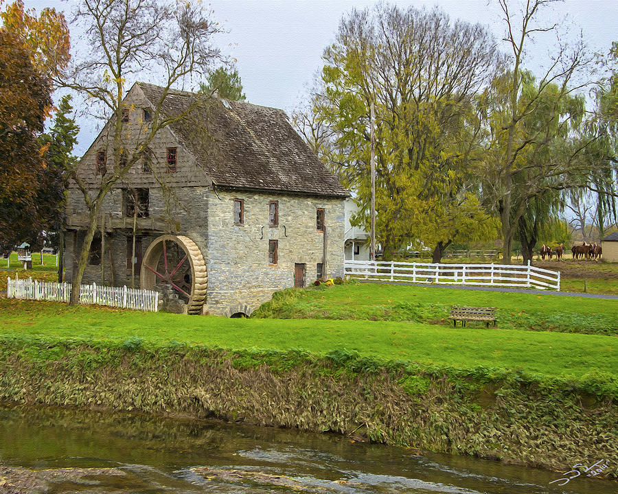 Herrs Mill Photograph by Dave Sandt