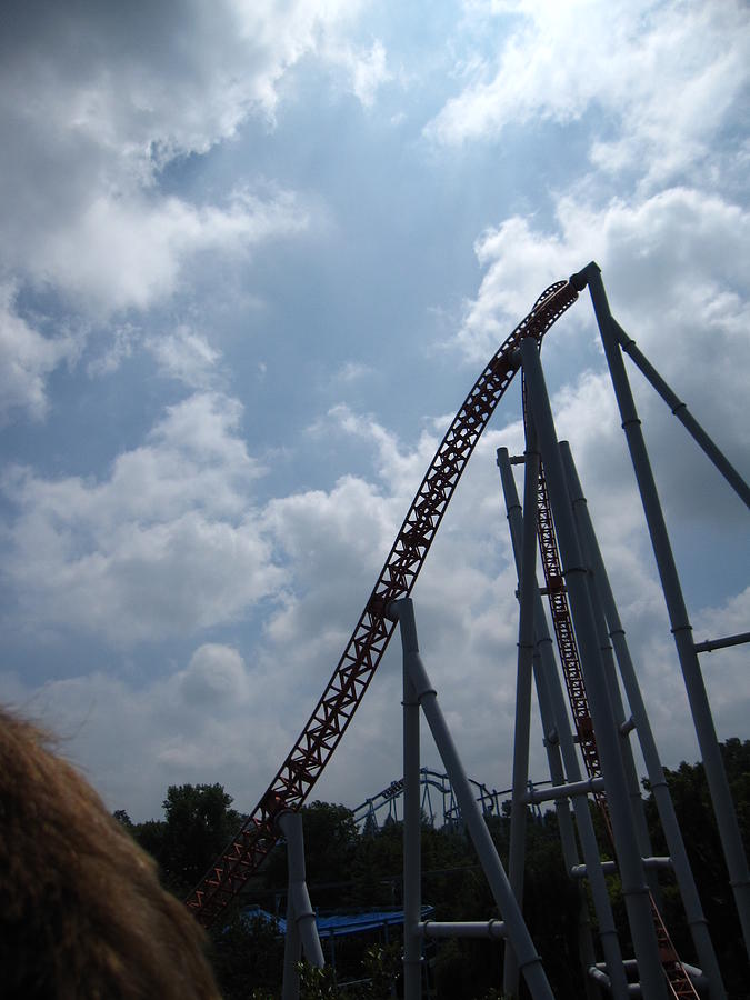 Hershey Park - Storm Runner Roller Coaster - 12122 Photograph by DC ...