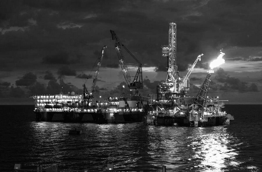 Hess West Esperanza Rig Photograph by Gregory Daley  MPSA