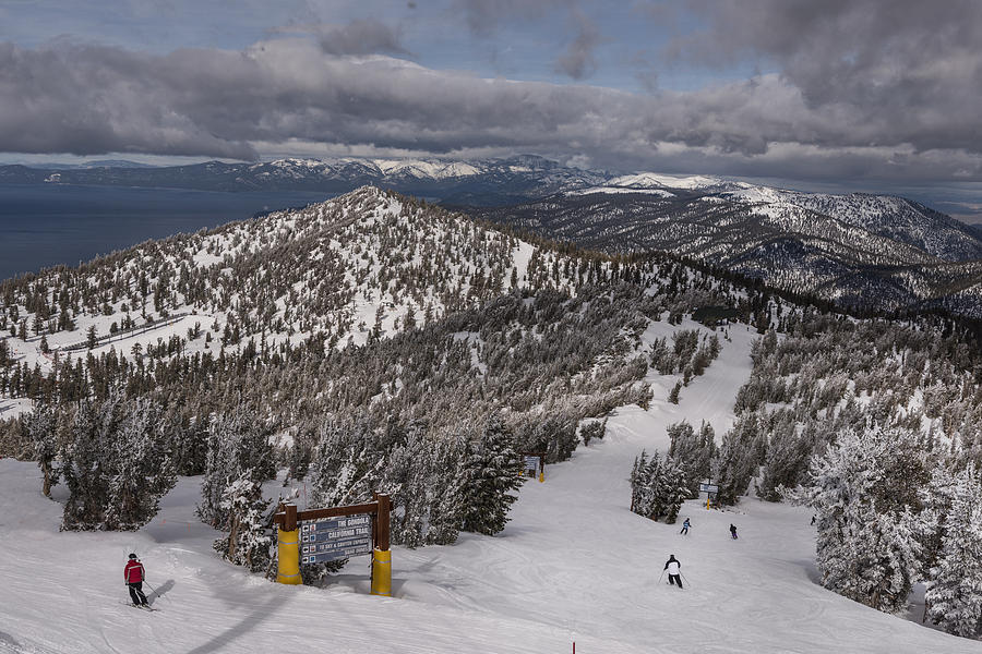 Heveanly Ski Resort in South Lake Tahoe Photograph by Carol M Highsmith