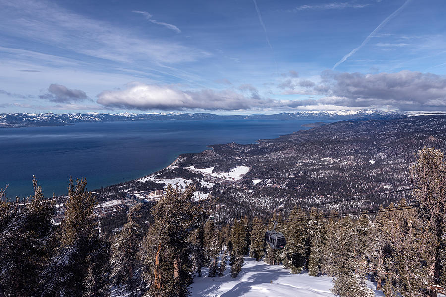 Hevenly Ski Resort in South Lake Tahoe Photograph by Carol M Highsmith