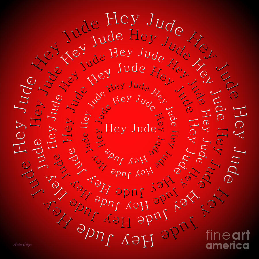 Hey Jude 1 Digital Art by Andee Design