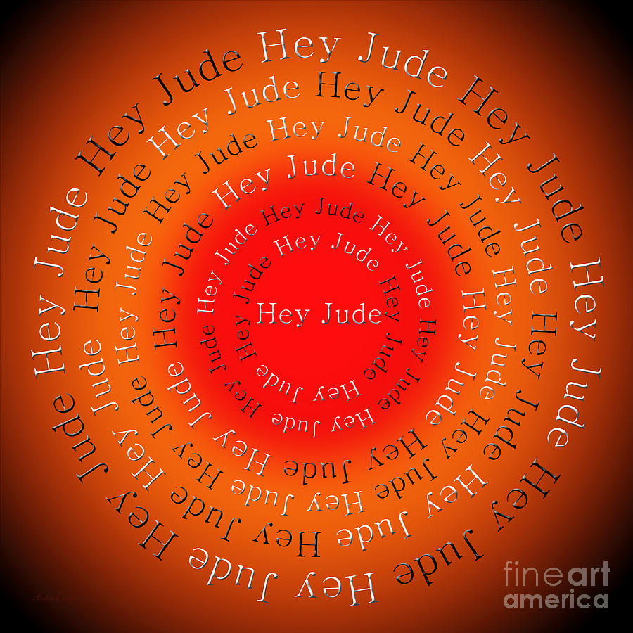 Hey Jude 2 Digital Art by Andee Design