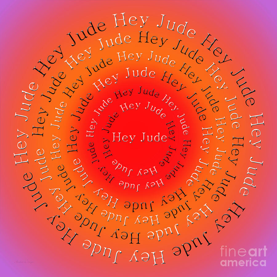 Hey Jude 5 Digital Art by Andee Design