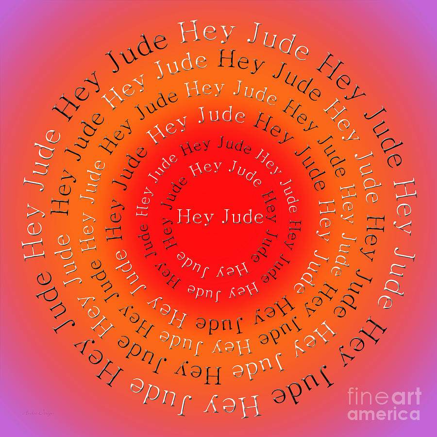 Hey Jude 5 Digital Art by Andee Design Hey Jude 5 Digital Art by Andee Design