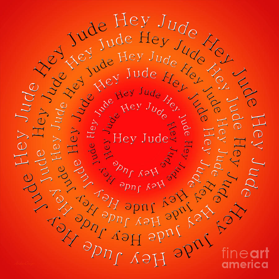Hey Jude 6 Digital Art by Andee Design