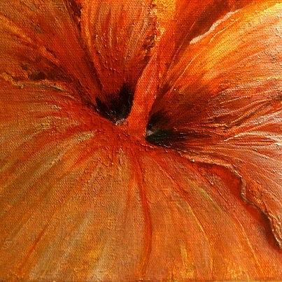Nature Painting - Hibiscus by Carol Spitko