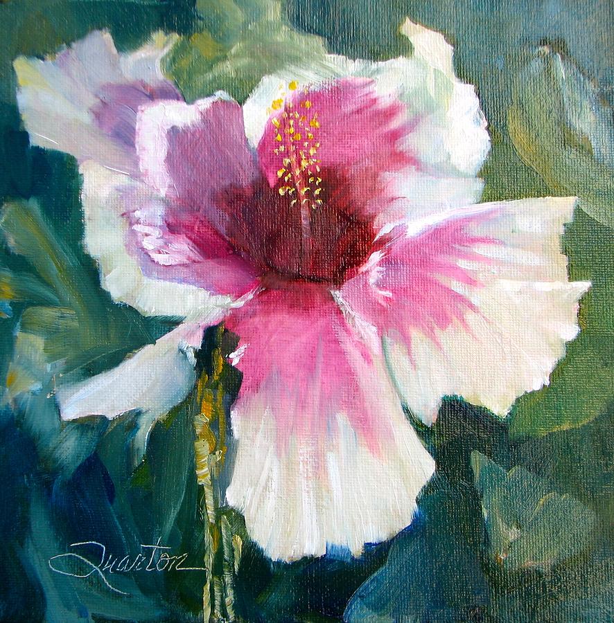 Floral Painting - Hibiscus by Lori Quarton