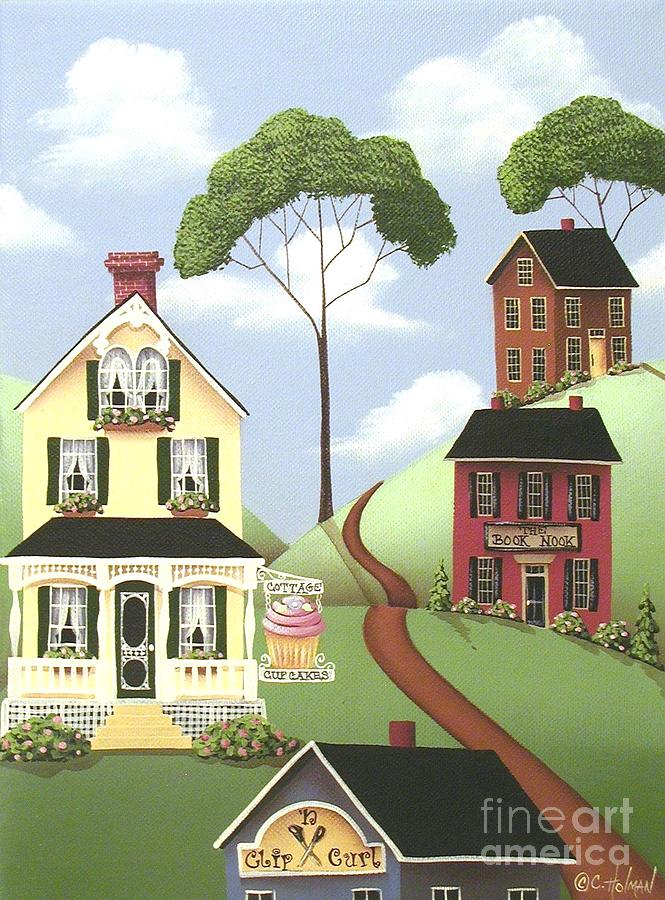 Hickory Grove Painting by Catherine Holman