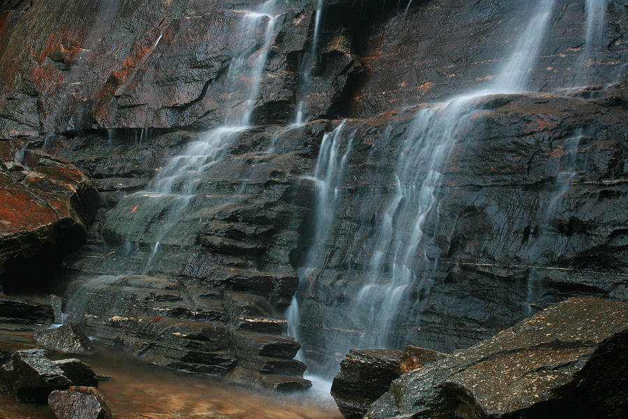 Hickory Trail Falls Photograph by Scott Cunningham