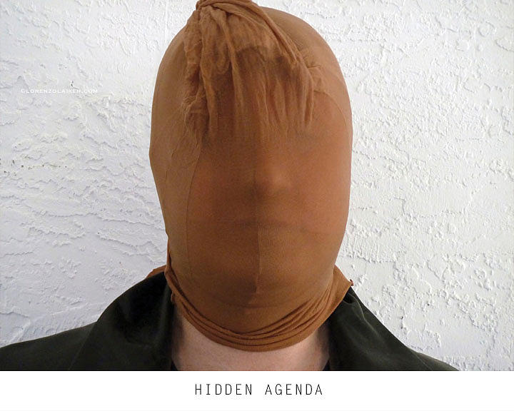 Masks Photograph - Hidden Agenda by Lorenzo Laiken