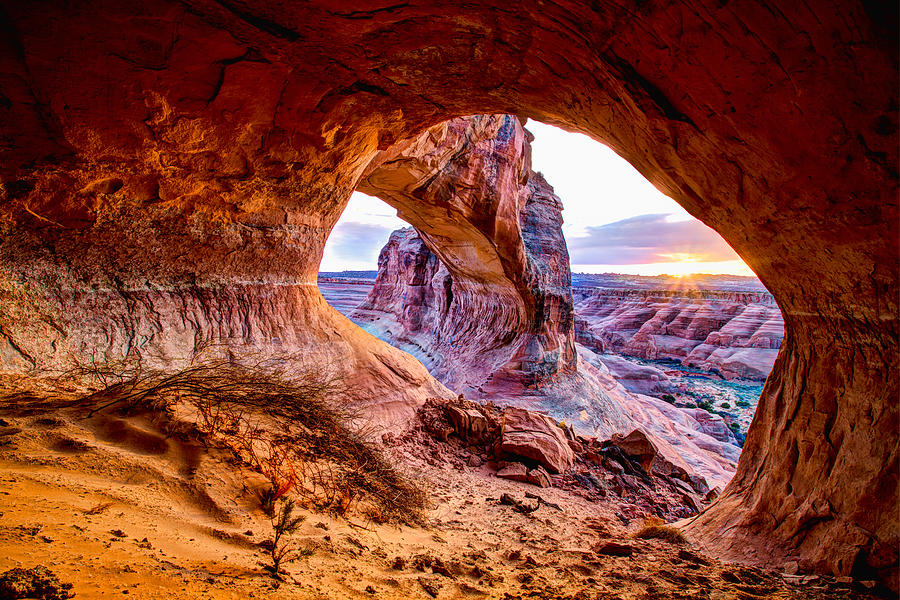 Hidden Alcove Photograph by Chad Dutson