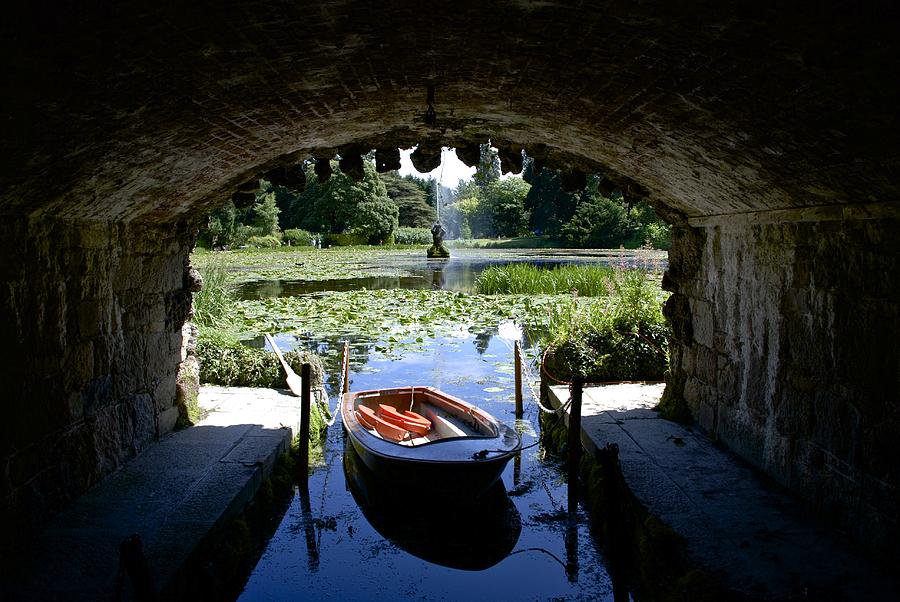 Castle Photograph - Hidden Boat by Norma Brock