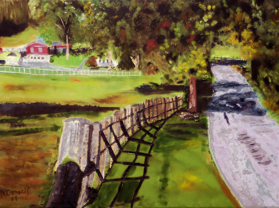Hidden Brook Farm Painting by Michael Daniels