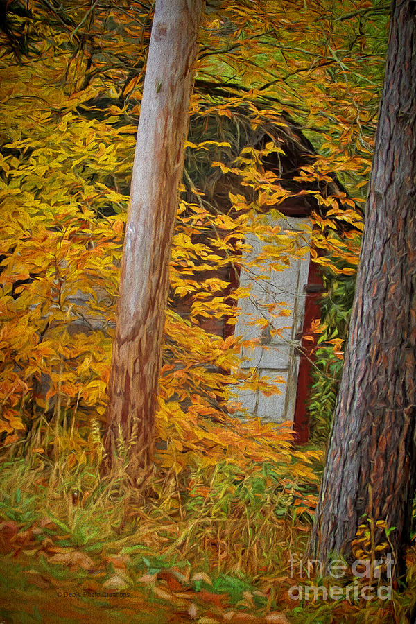 Hidden In The Leaves Painting by Deborah Benoit