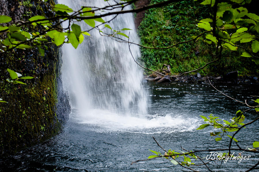 Water Falls Photograph - Hidden  by Jimmy Story
