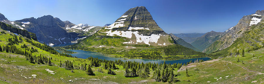 Alpine Photograph - Hidden Lake in Glacier National Park by Sebastien Coursol Alpine Photograph - Hidden Lake in Glacier National Park by Sebastien Coursol