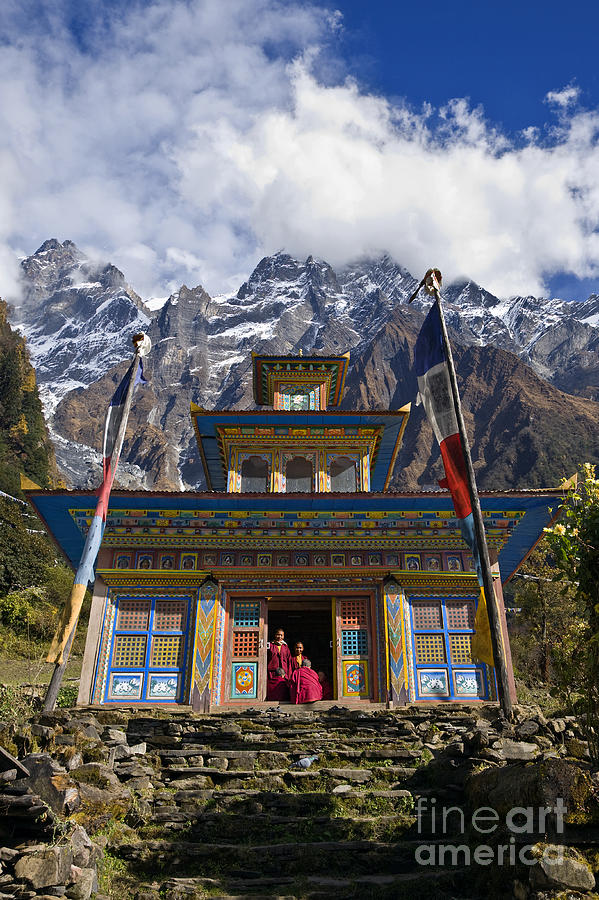 Hidden Monastery - Tibet Photograph by Craig Lovell