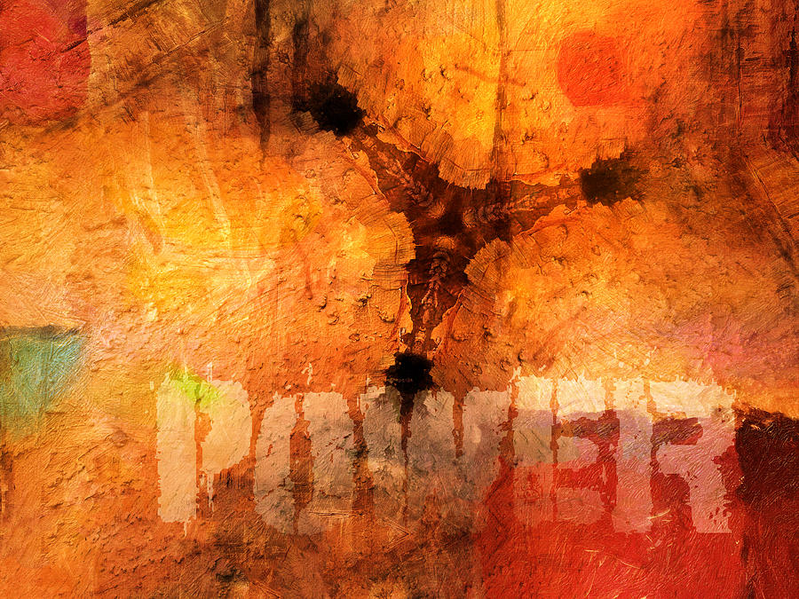 Hidden Power Artwork Mixed Media by Lutz Baar