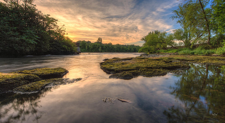 Hidden River Photograph by Everet Regal