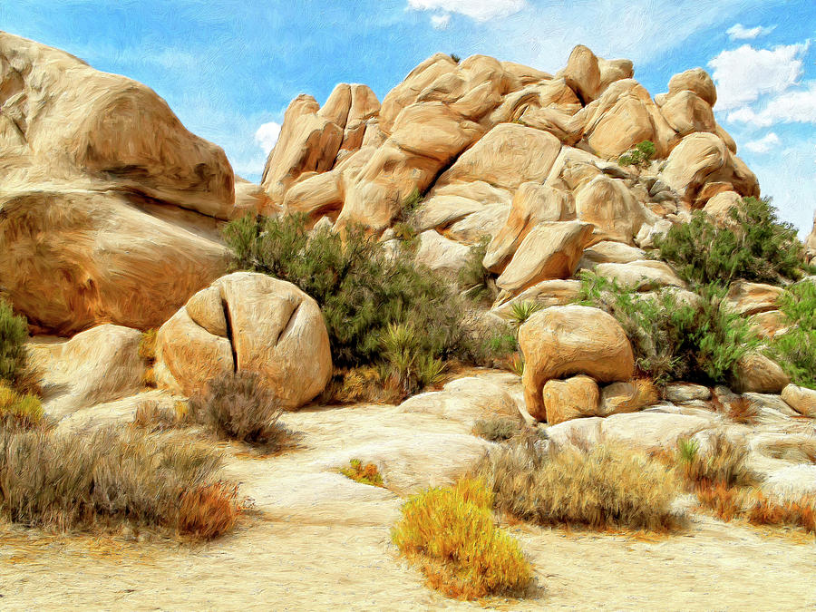 Hidden Valley Trail Painting by Dominic Piperata - Fine Art America