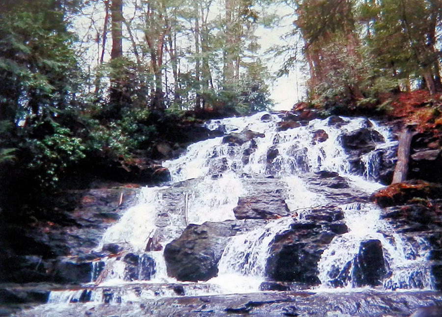 Hidden Waterfall Photograph by Belinda Lee