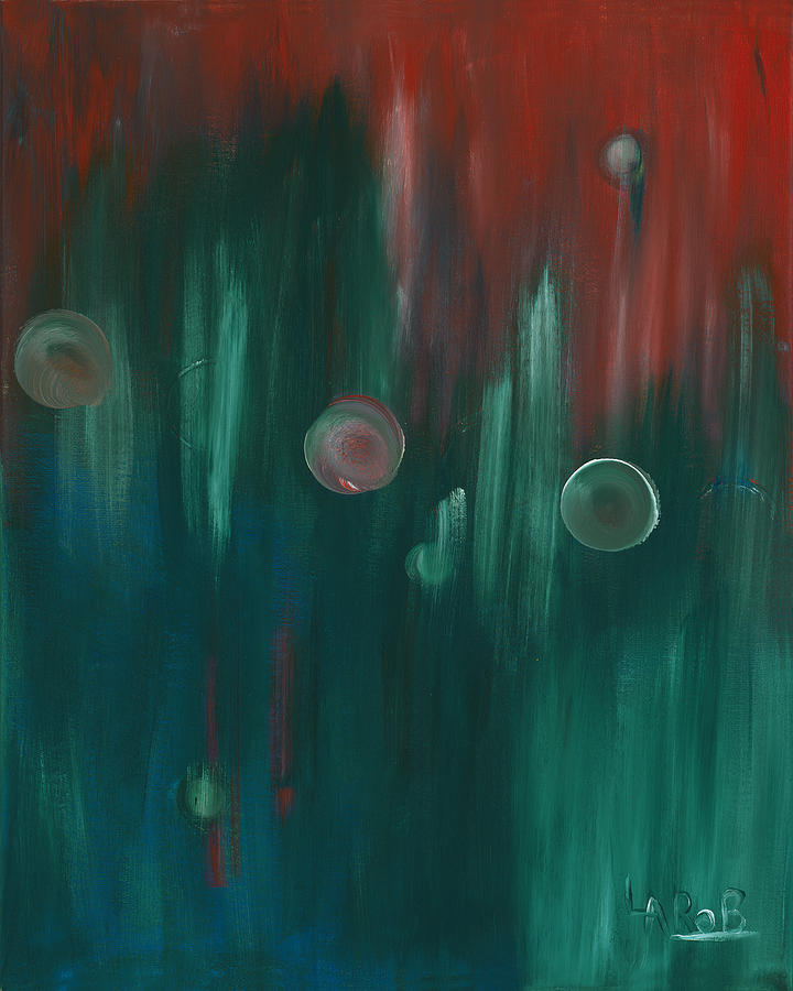 Worlds Painting - Hidden Worlds by Shirbie LaRob Whitman Worlds Painting - Hidden Worlds by Shirbie LaRob Whitman