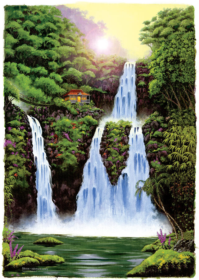 Hideaway Falls by MGL Meiklejohn Graphics Licensing