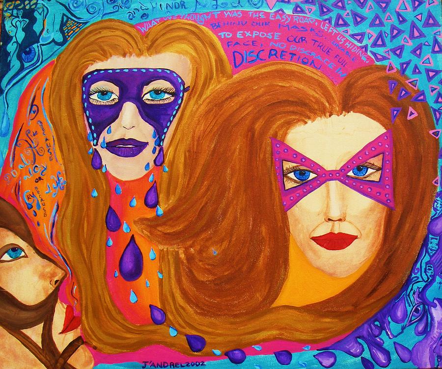 Hiding in the Light Painting by J Andrel Fine Art America