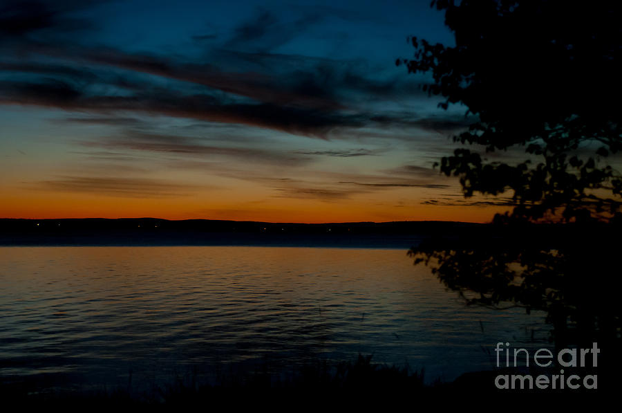 Sunset Photograph - Higgins Lake Sunset by Jennifer Englehardt