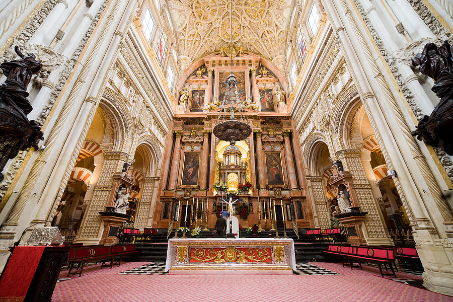 High Altar of Cordoba Cathedral Photograph by Artur Bogacki