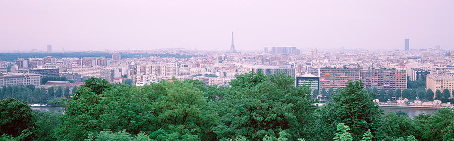 High Angle View Of A City, Saint-cloud Photograph by Panoramic Images